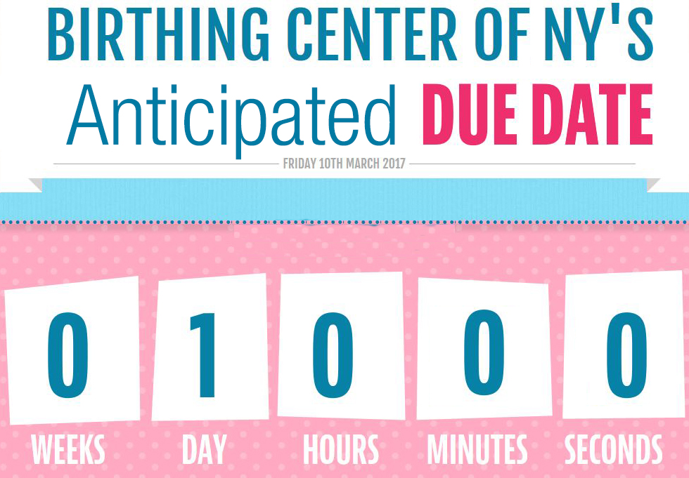 1 day until birthing center of ny opens