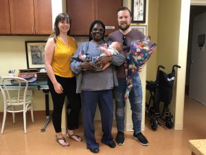 A happy family! At The Birthing Center of NY