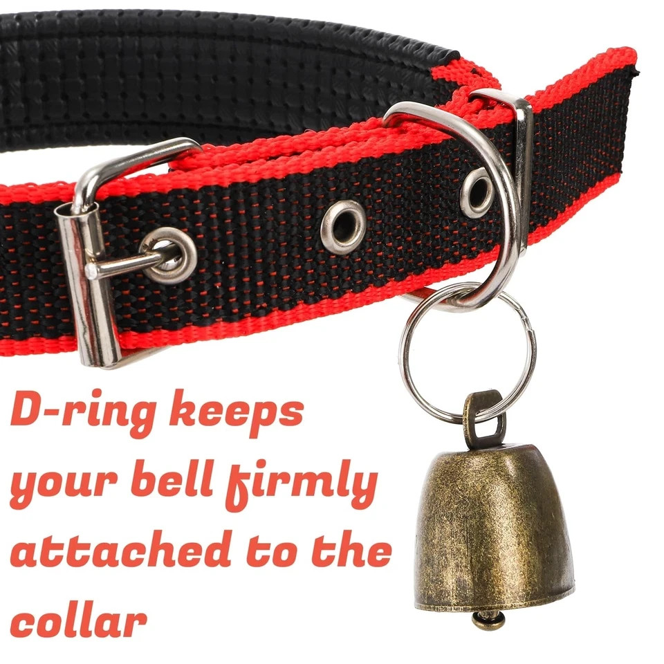 12 Pack Goat Collars with Bells, Adjustable Nylon Sheep Collar with Anti-Lost…