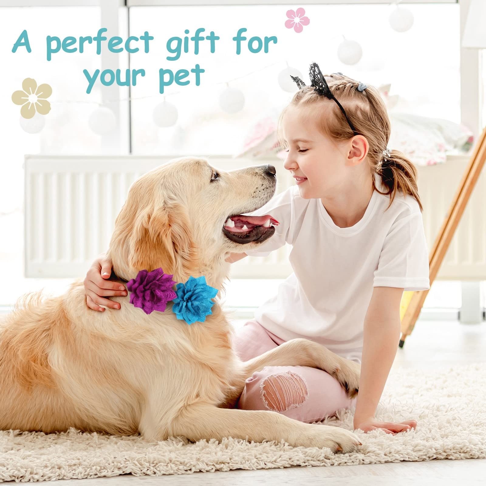 Saintrygo 20 Pieces Dog 3.15 inches, Yellow,Blue,Gray,White,Red,Pink,Purple