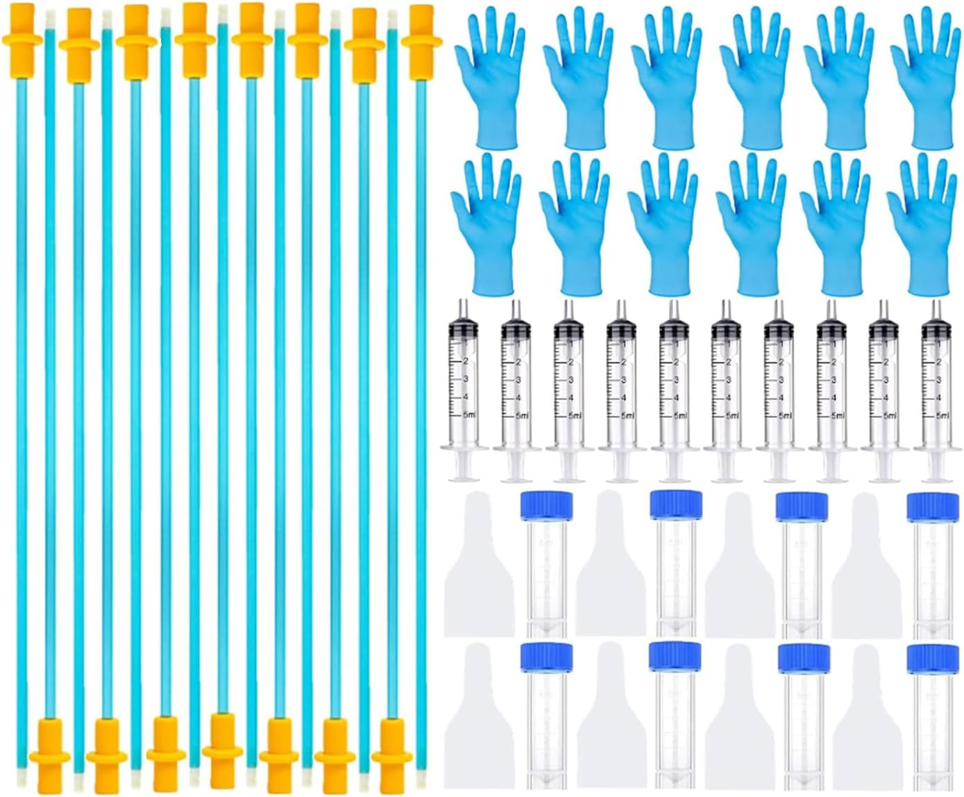 15 Set AI Artificial Insemination Dog Breeding Kit, Canine Breeding Kit