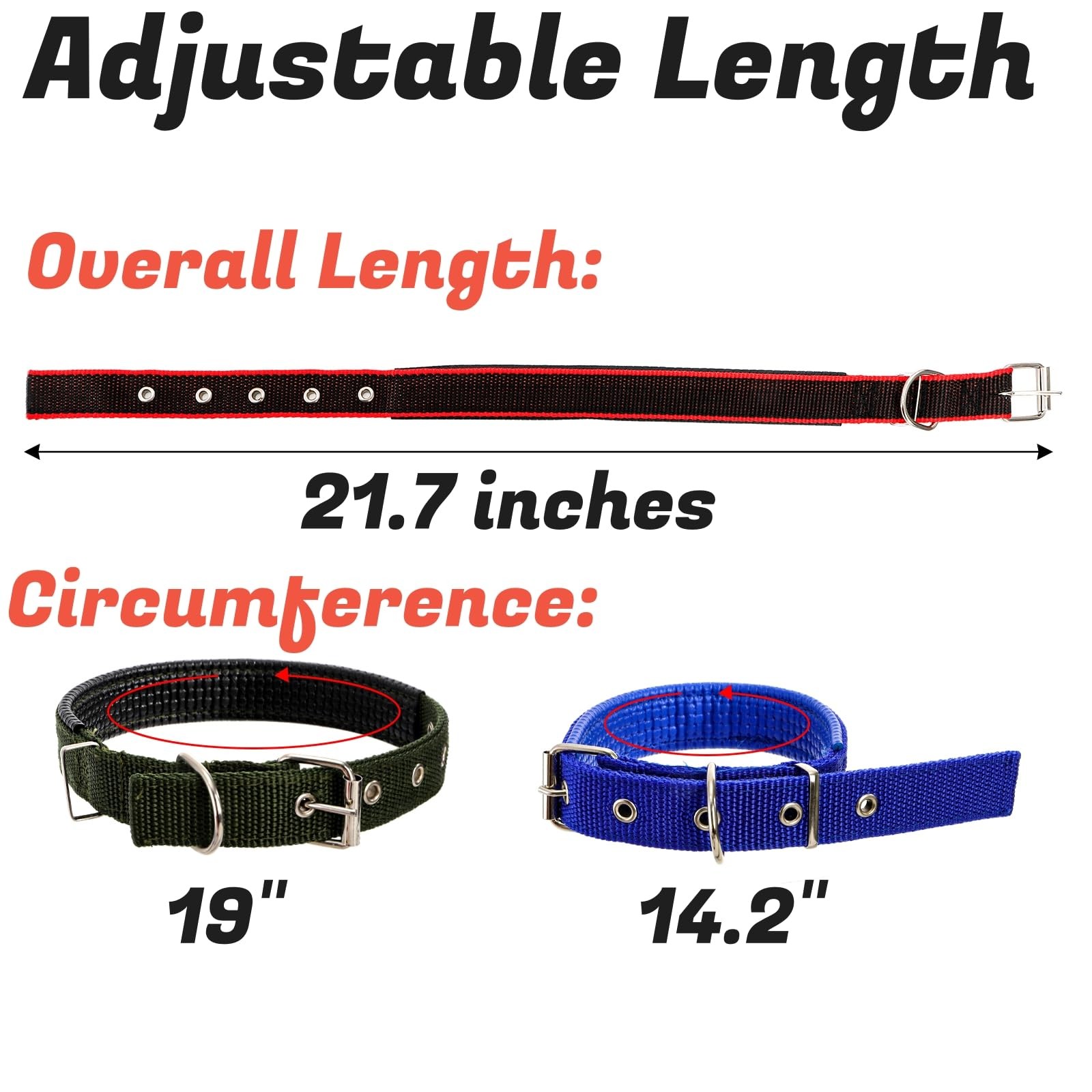 12 Pack Goat Collars with Bells, Adjustable Nylon Sheep Collar with Anti-Lost…