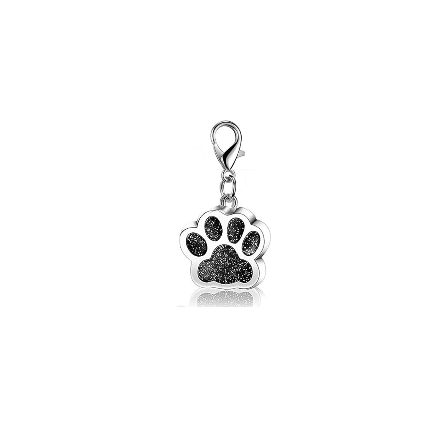 YJT Dog Cat Tags Personalized for Pets Puppy Collar Small, Black（Pet Tag）
