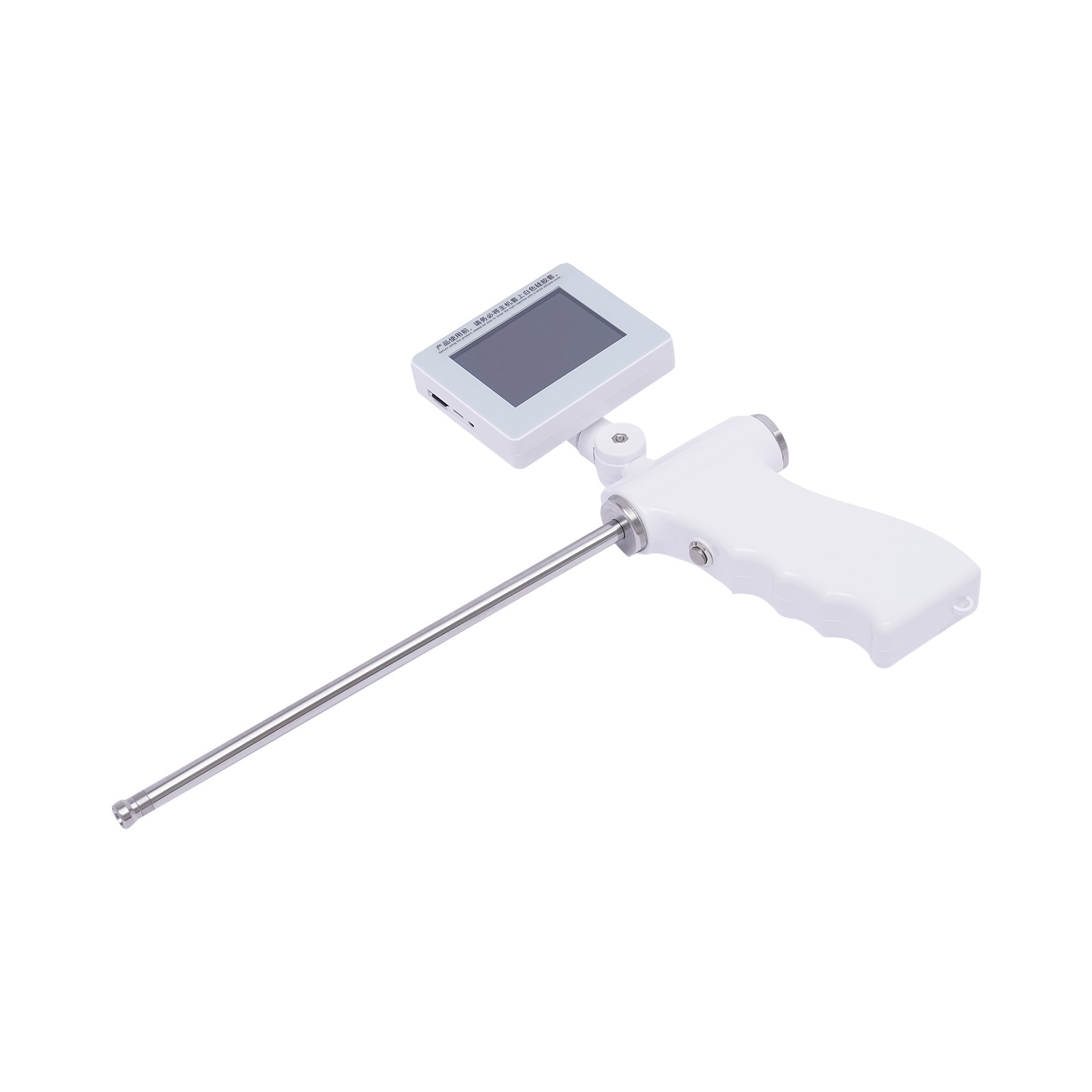 3.5 Inch Artificial Camera Screen Insemination Visual Dog Gun 360° Rotation 5MP
