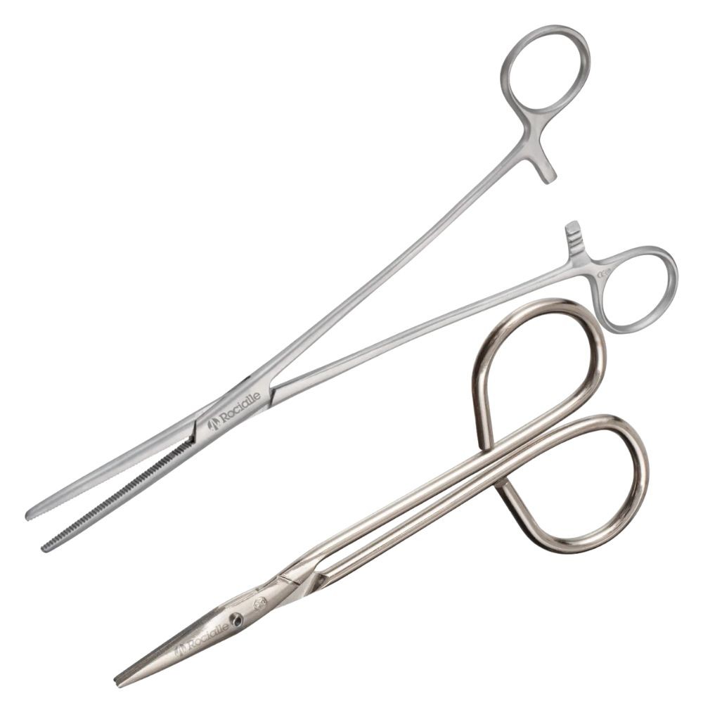 ALPHA DOG Essential Puppy Kitten Whelping Kit Supplies Scissors Aspirator guide