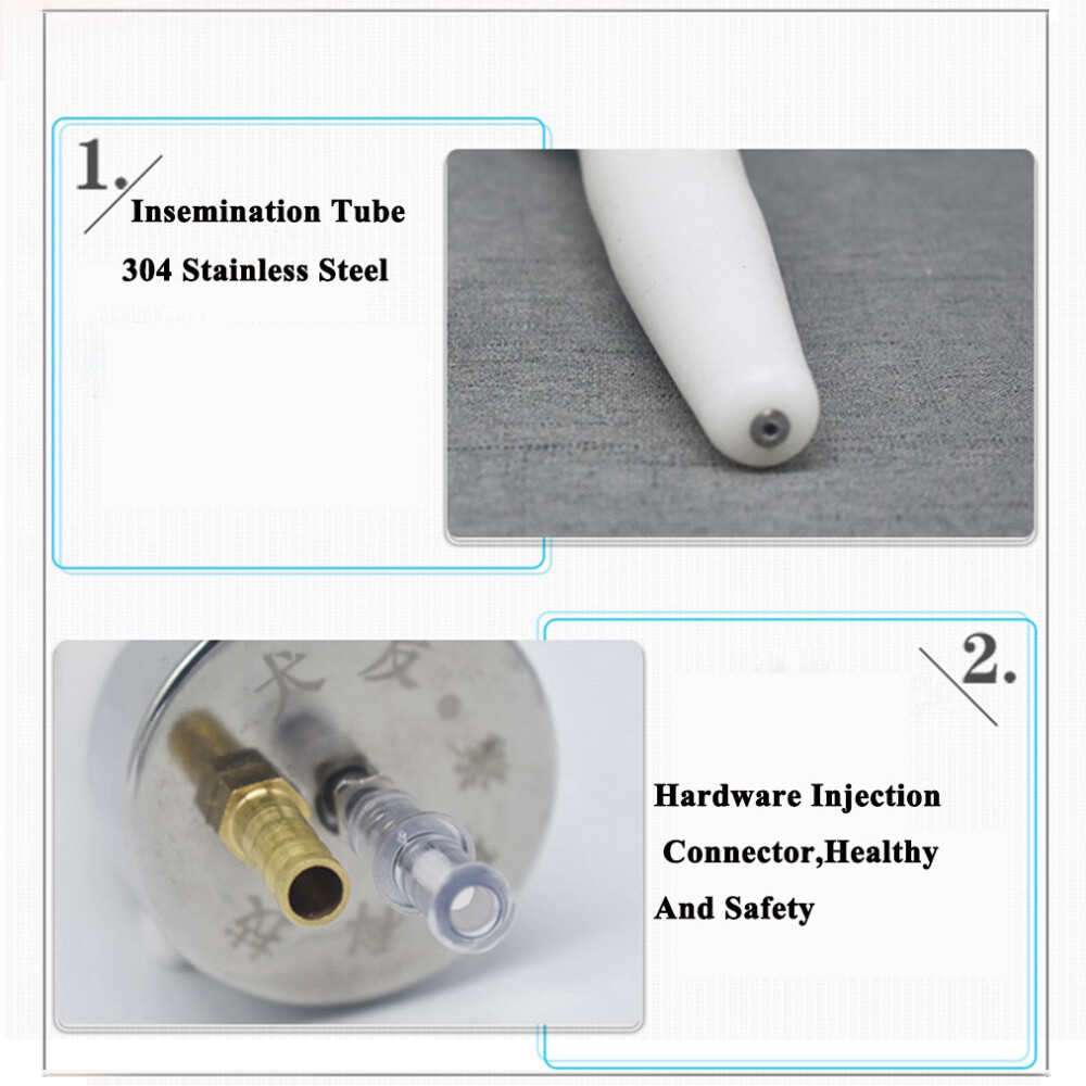 Large Dog Artificial Imitation Natural Mating Insemination Syringe Infusion Tool