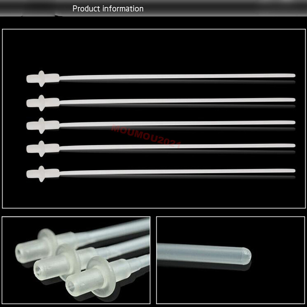 50PCS Artificial Insemination Rods Breeding Catheter Tube Dog Sheep Goat 10 Inch