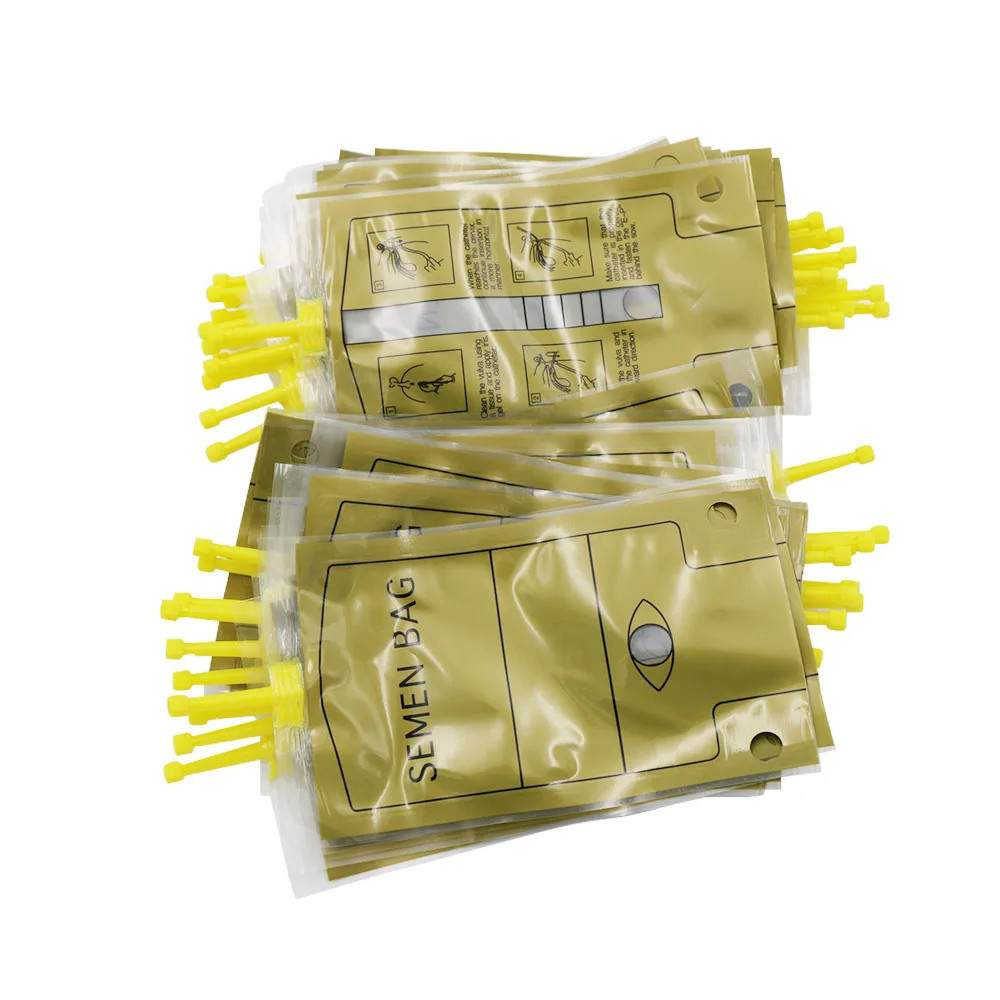 50 Pcs Pig Infusion Bag Artificial Insemination Semen Bag Semen Bottle Vas Defer