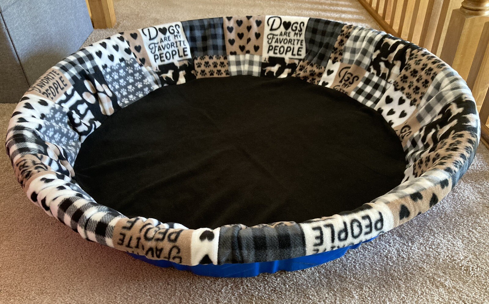 SHIPS FREE! MEDIUM Size Kiddie Pool Cover Liner for Whelping Puppies Dogs