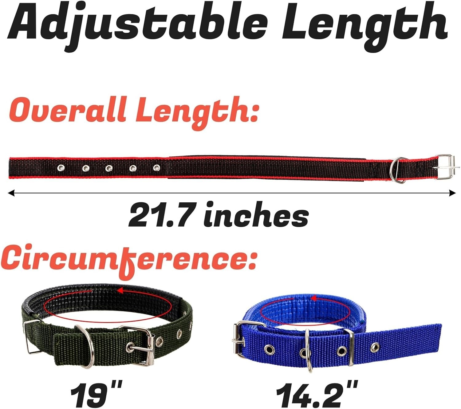 12 Pack Goat Collars with Bells, Adjustable Nylon Sheep Collar with Anti-Lost…