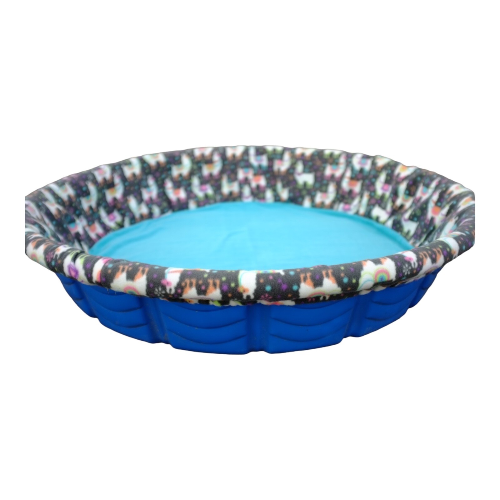 SHIPS FREE USA Small Fleece Whelping Kiddie Pool Liner for Dogs 0-24 Pounds