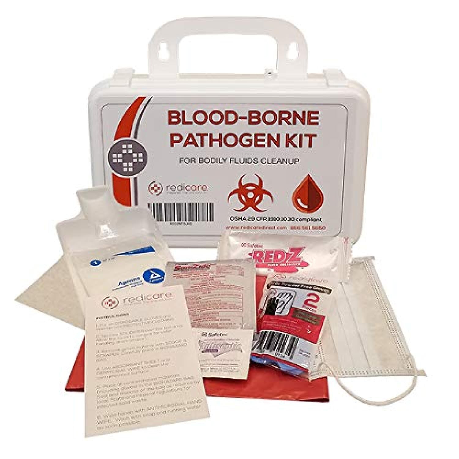 Bloodborne Pathogen/Body Fluids Cleanup Kit Fluid Solidifier Biohazard Bag