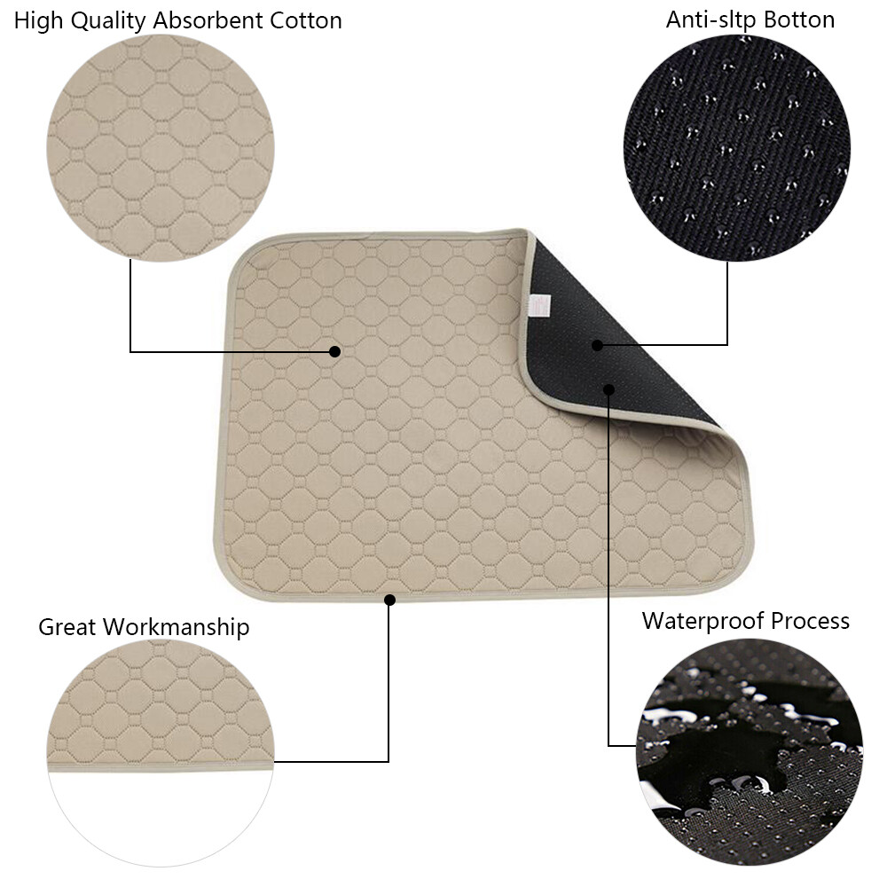Large Size Pet Dog Pee Mat Washable Puppy Urine Training Pad Toilet Pet Supplies