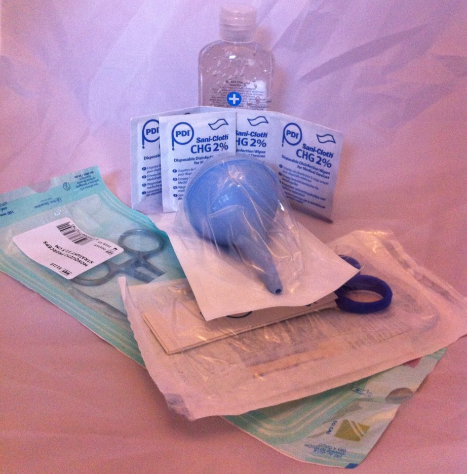 Alpha Dog Abnoba Basic puppy Whelping Kit Welping Guide Sterile Aspirator Iodine