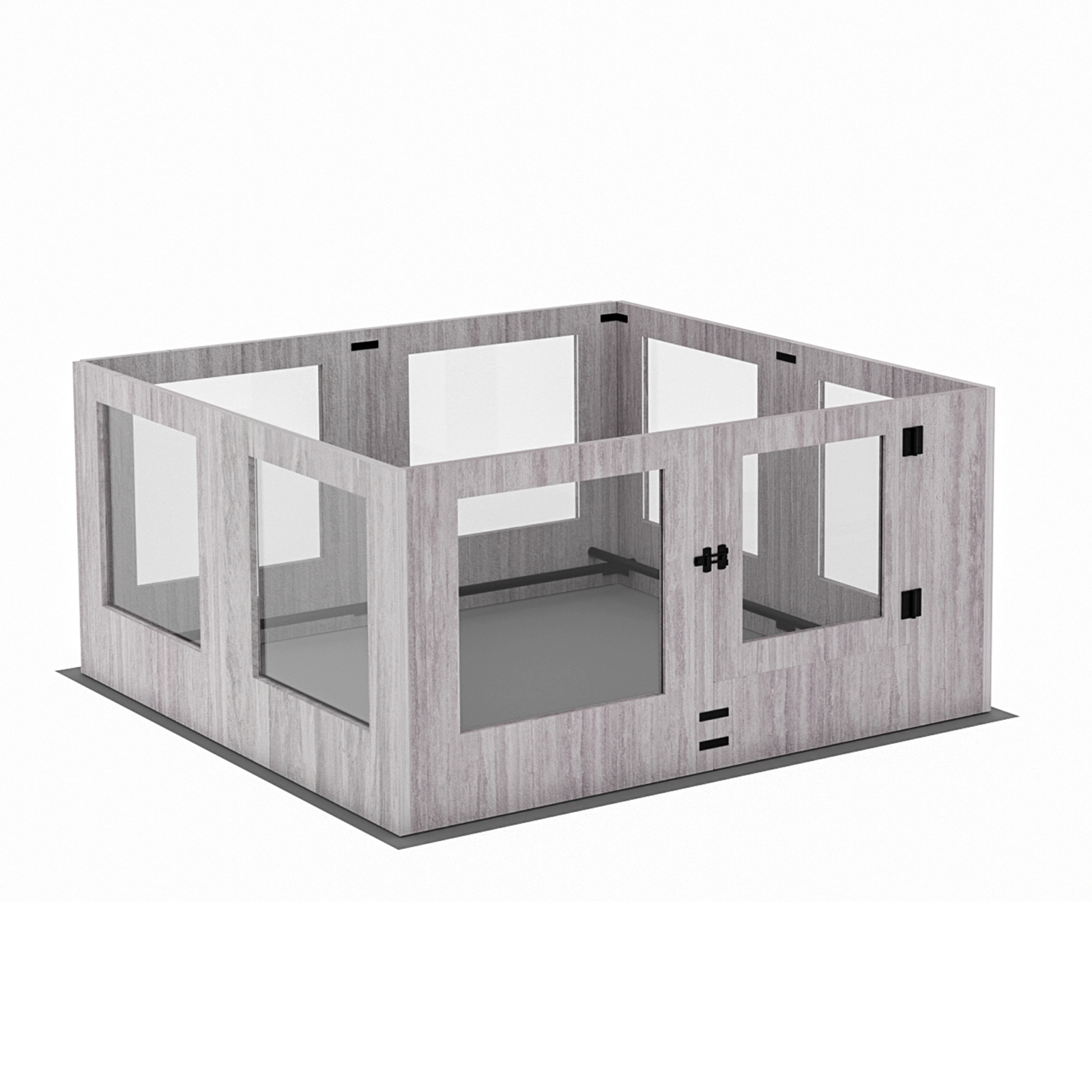Wooden Large Dog Whelping Box Pet Puppy Playpen with Waterproof Fertility Pad