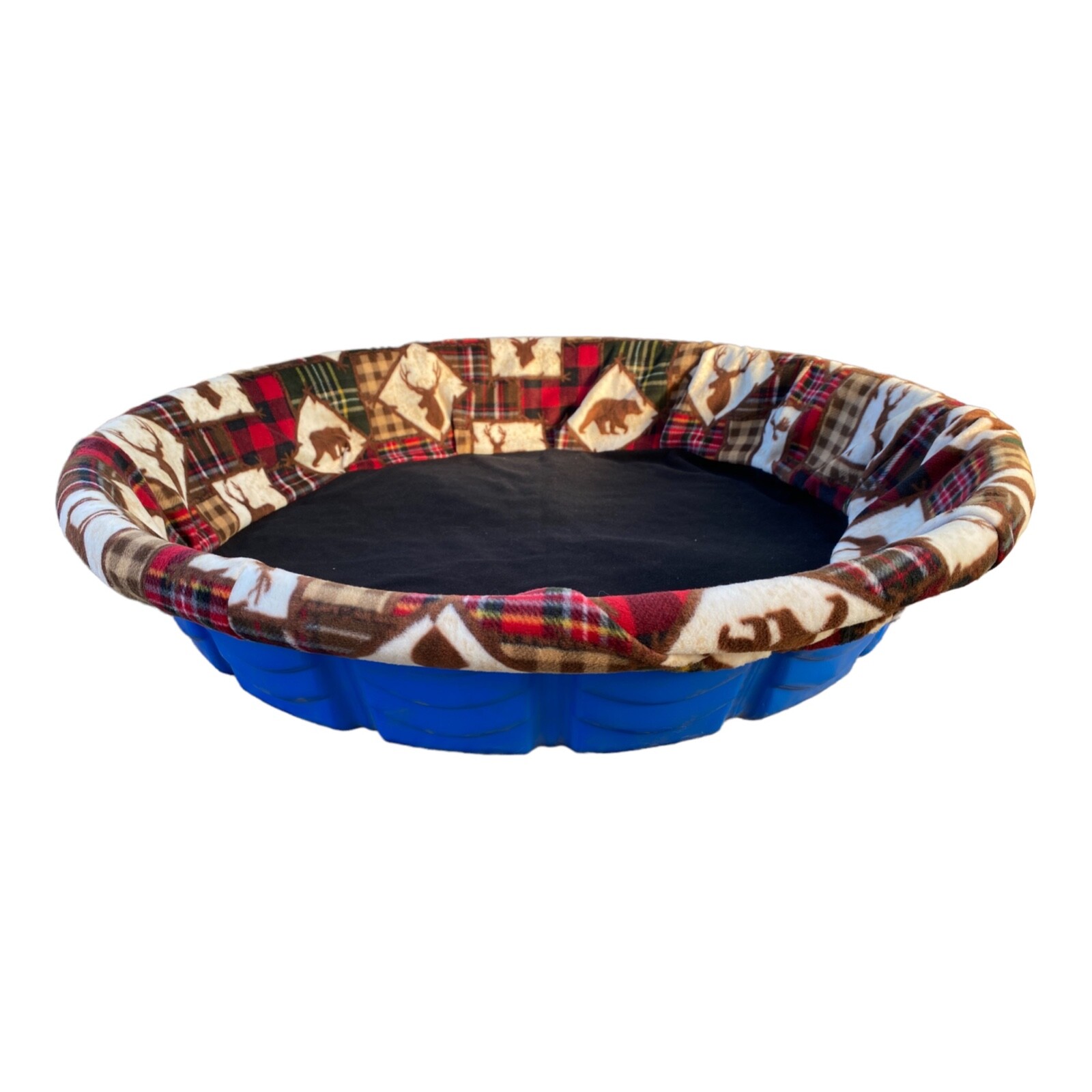 SHIPS FREE USA Medium Fleece Whelping Kiddie Pool Liner for Dogs 25-49 Pounds