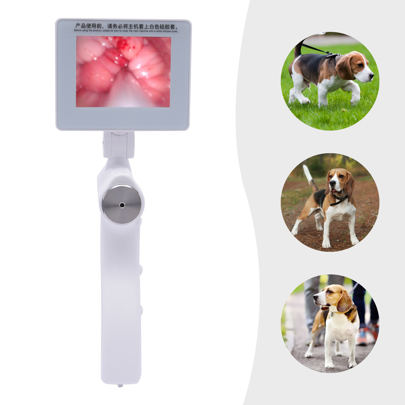 Insemination Kit For Dog Visual Insemination Gun 340mm Adjustable 5MP Camera NEW