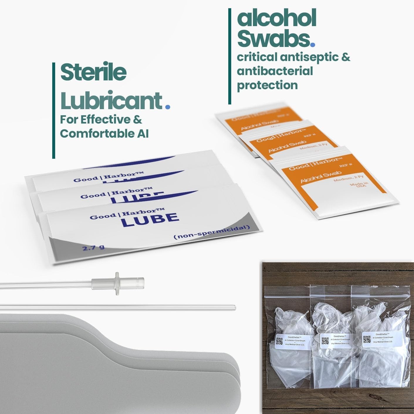 Pet | Canine AI Artificial Insemination Dog Breeding Kit – Sizes: Small, Med,…