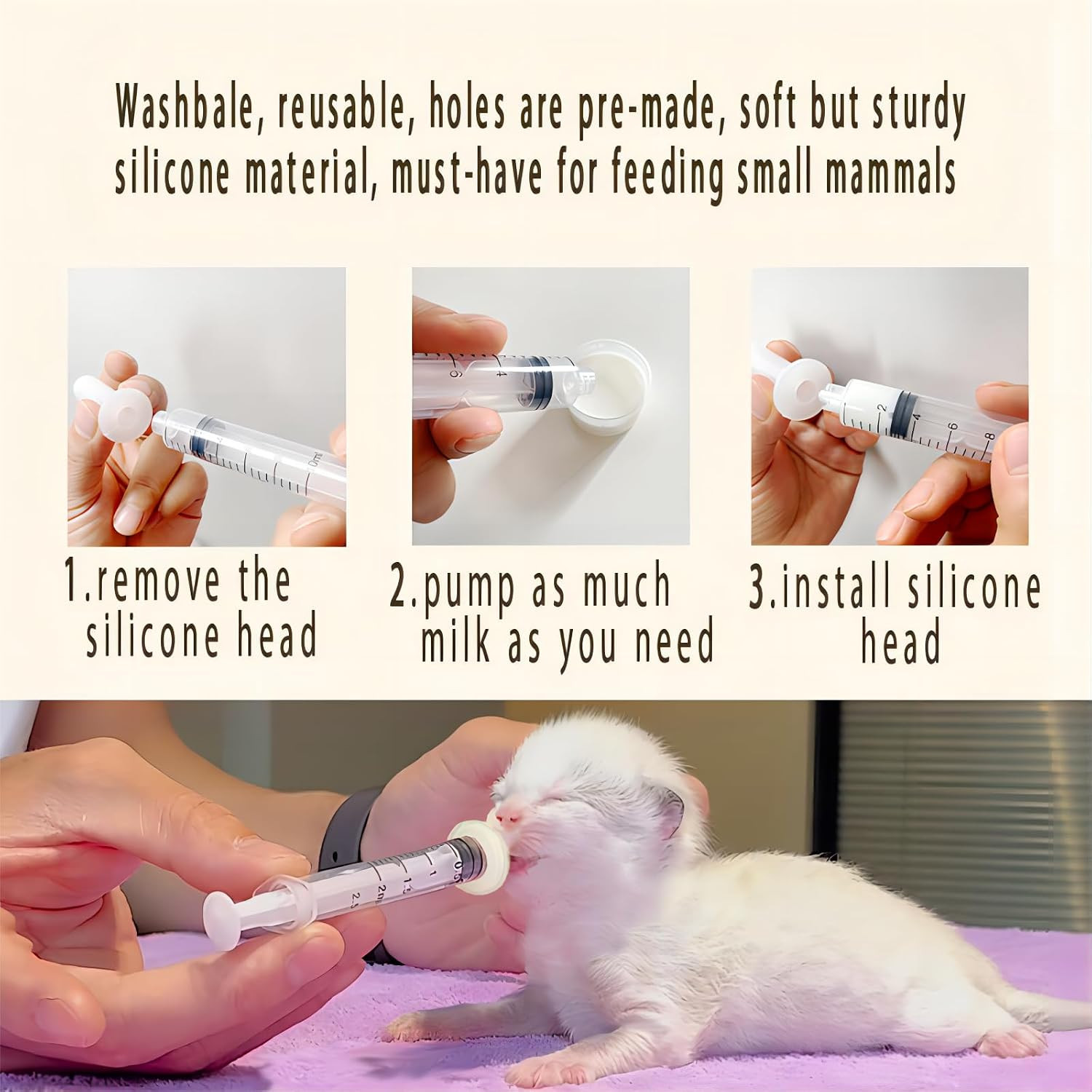 Puppy Kitten Whelping Supplies， Whelping Kit for Puppies Birth-Newborn Pets Whel