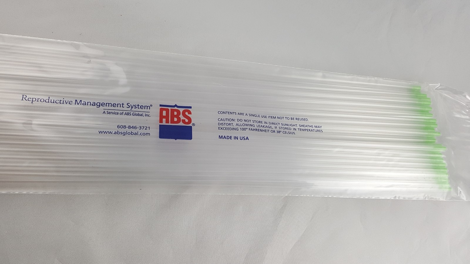 Artificial Insemination Rods 18″ X 3/16″ Set of 50