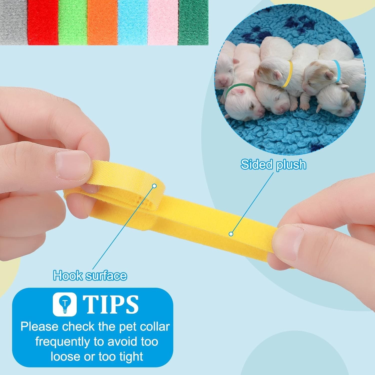 Puppy Whelping Supplies Kit 48 Pcs Includes Feeding Tubes, Collars, Aspirator