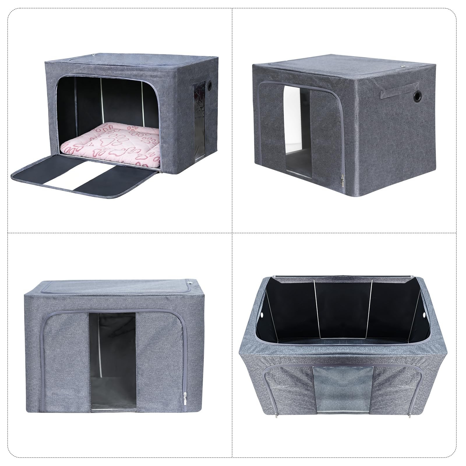 Puppy Incubator, Pet Atomization Oxygen Box, Incubator for Kitten and Puppies…