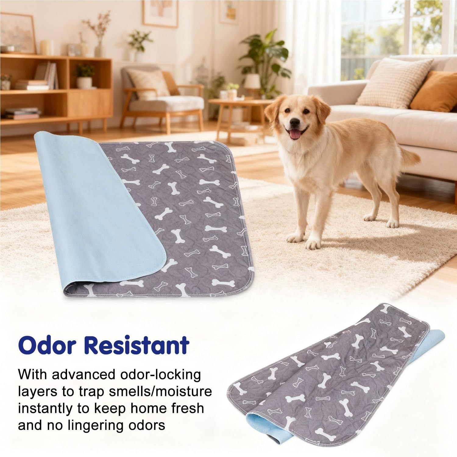 Pee Pads with Pheromones, Elite Pads for Cats, Washable Pee Pads for Dogs, Le…
