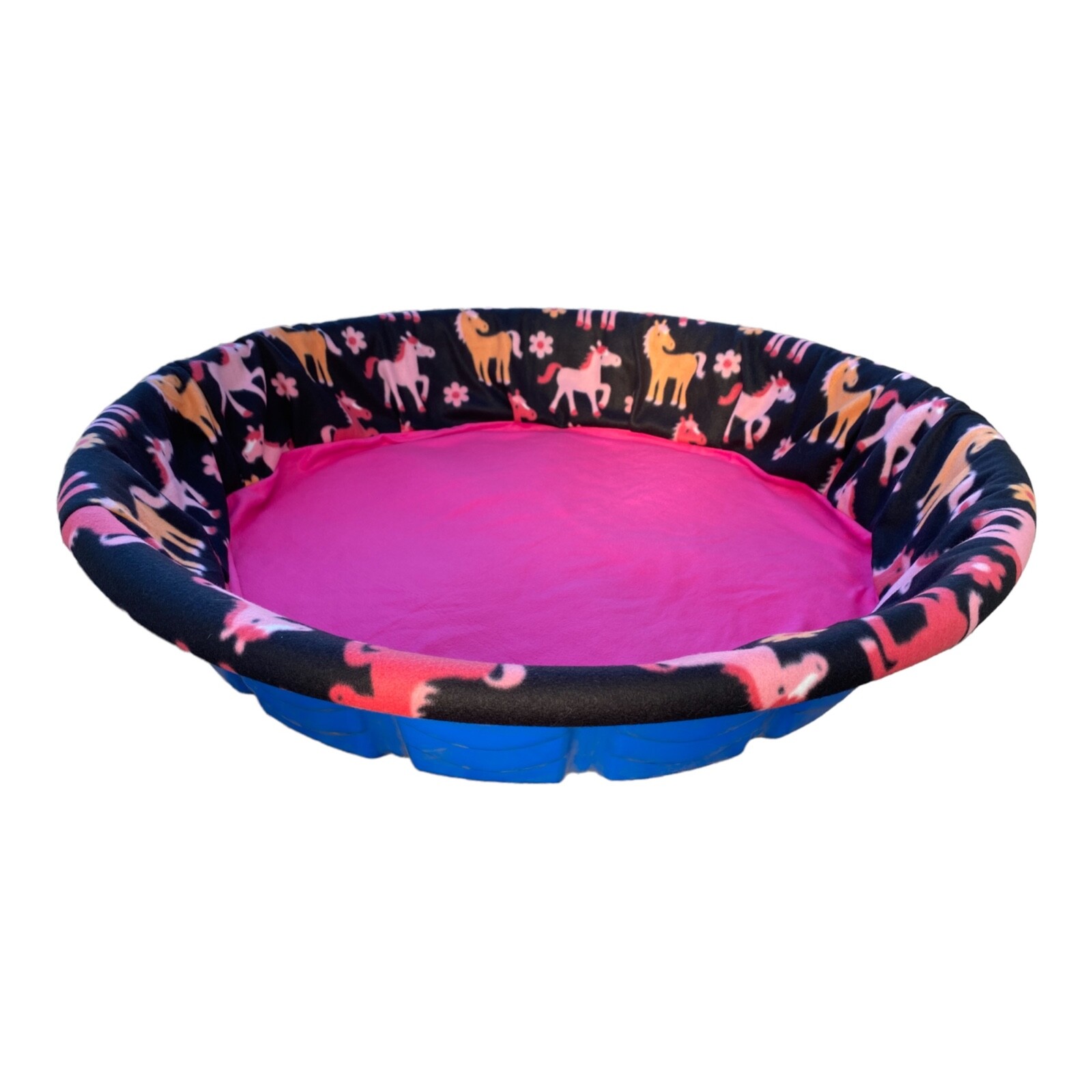 SHIPS FREE USA Medium Fleece Whelping Kiddie Pool Liner for Dogs 25-49 Pounds