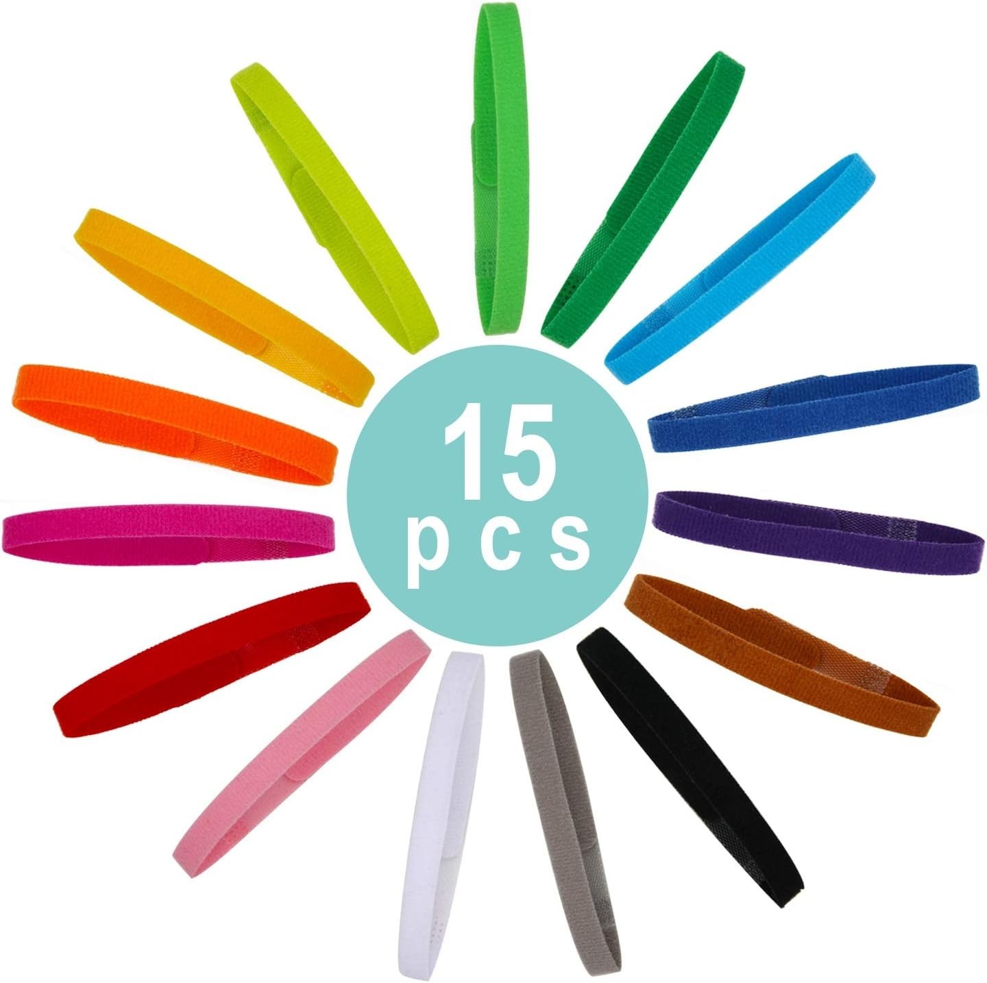 Comfortable Double-Sided Whelping Collars – 15 Colors for Newborn Dogs & Cats