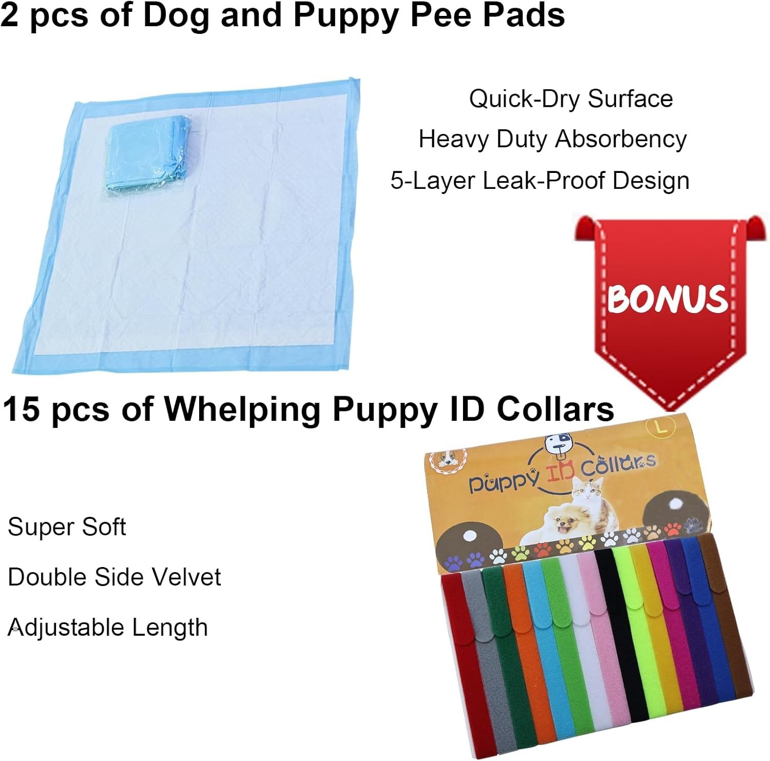 Grey 63″ Diameter Dog Whelping Box for Puppies – Heavy-Duty PVC Whelping Pen
