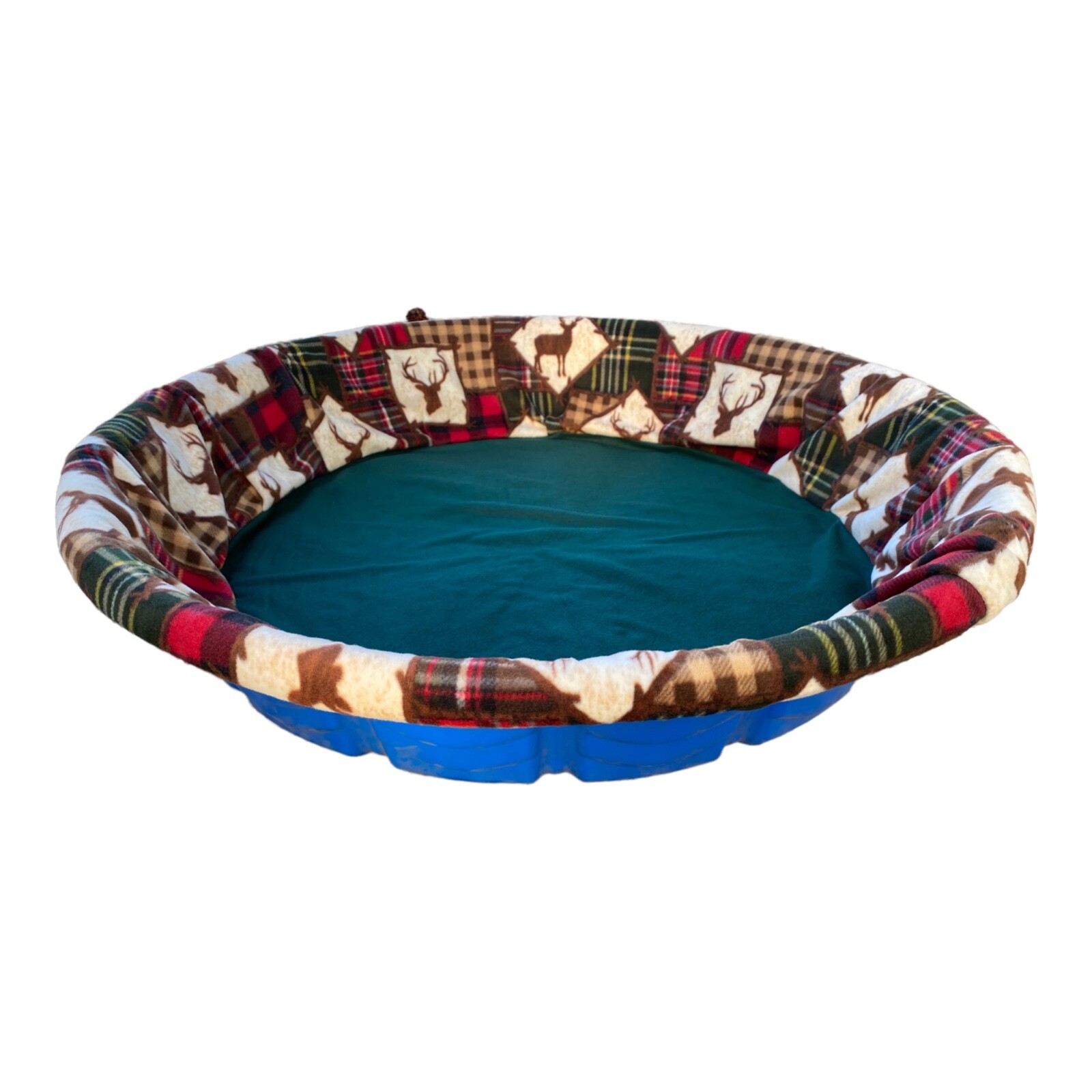 SHIPS FREE USA Medium Fleece Whelping Kiddie Pool Liner for Dogs 25-49 Pounds