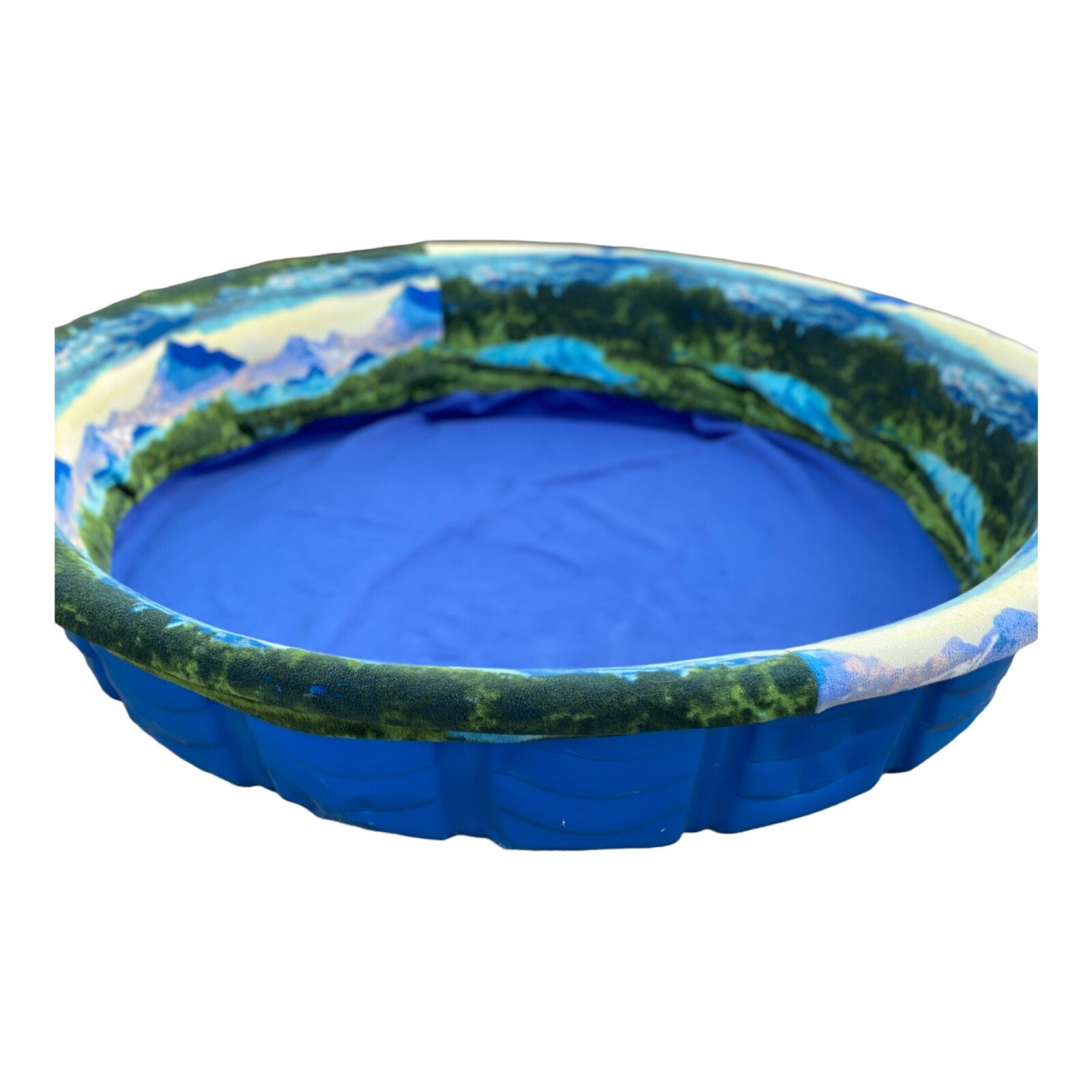 SHIPS FREE USA Medium Fleece Whelping Kiddie Pool Liner for Dogs 25-49 Pounds