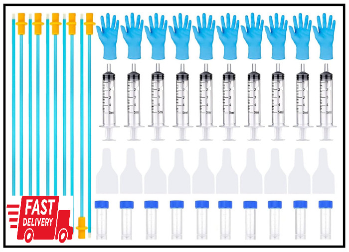 10 Set AI Artificial Insemination Dog Breeding Kit, Canine Breeding Kit, Dog Ins