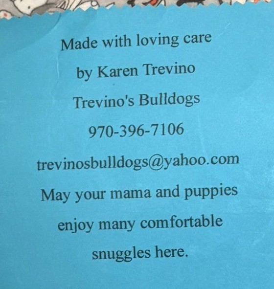 MEDIUM Size Whelping Pool Cover/Liner for Raising Puppies