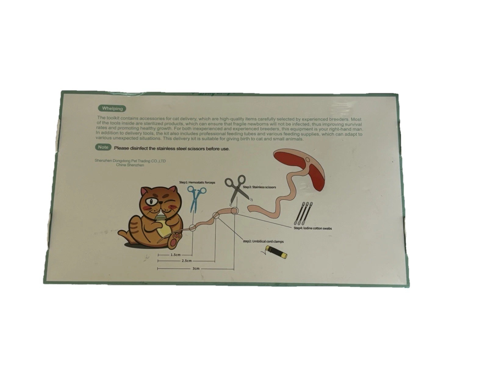 Beginner-Friendly Puppy Whelping Kit with Disinfected Supplies for Safety