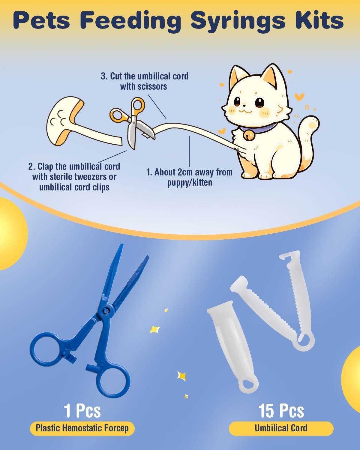 Complete 52-Piece Puppy Whelping Kit with Health Monitoring Tools for Breeders