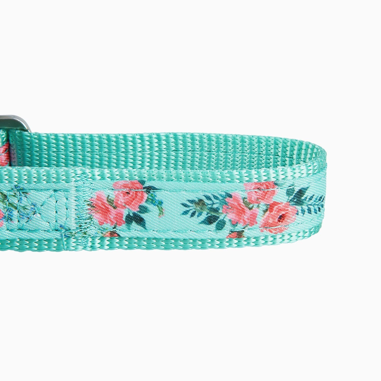 Martingale Dog Collars with Quick Snap Buckle in Floral Print Flower Nylon No…