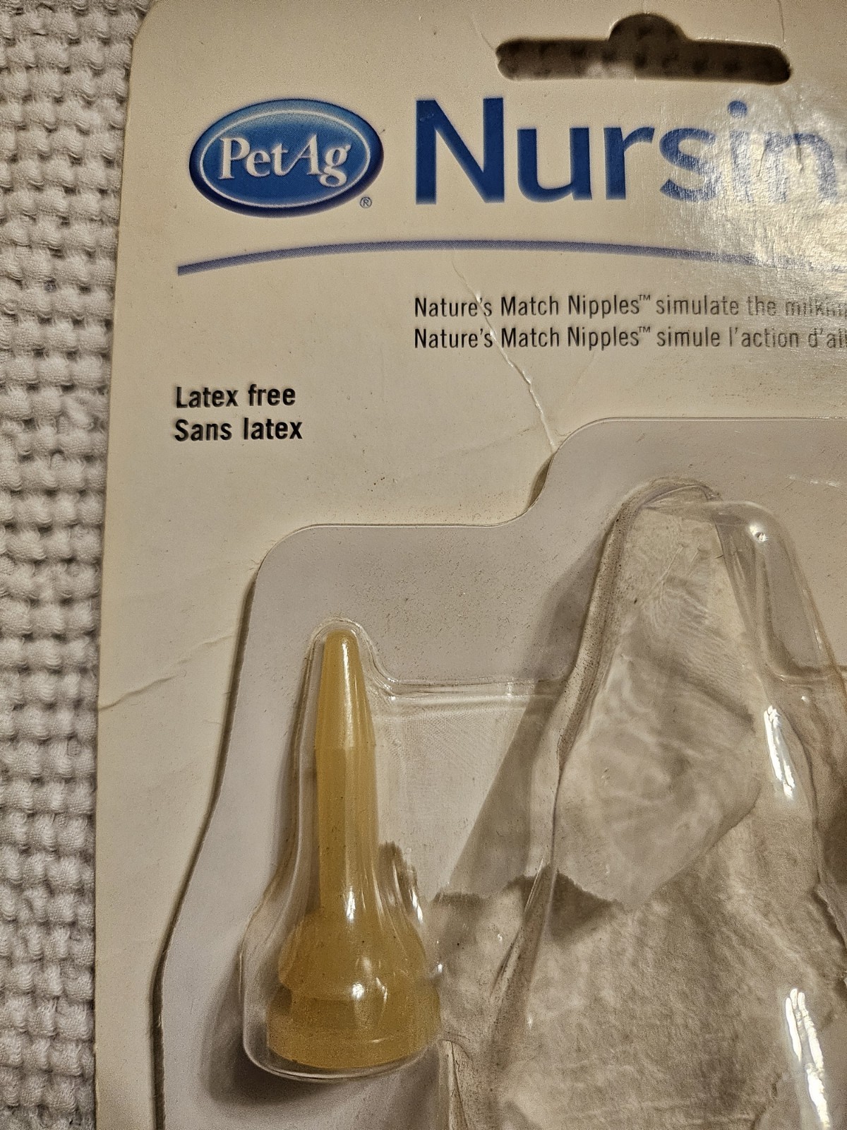PetAg Kitten Nursing 2oz Bottle Replacement Nipples for Small Animals – only 4