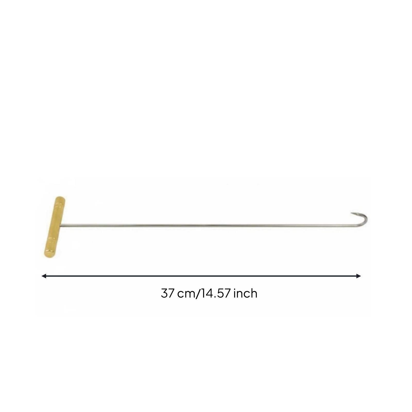3 Pieces Veterinary Obstetric Forceps Snare Hook Set Rust-Resistant for Farmers