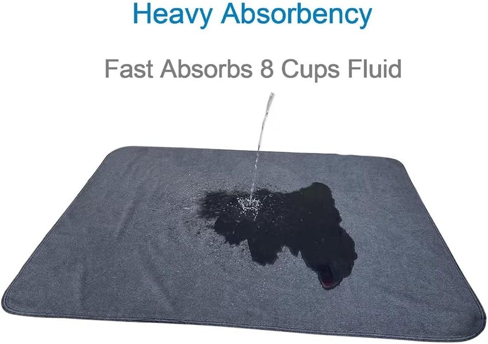 Whelping Box Liner 48 x 60 Absorbent Machine Washable Waterproof Puppy Mat Pad
