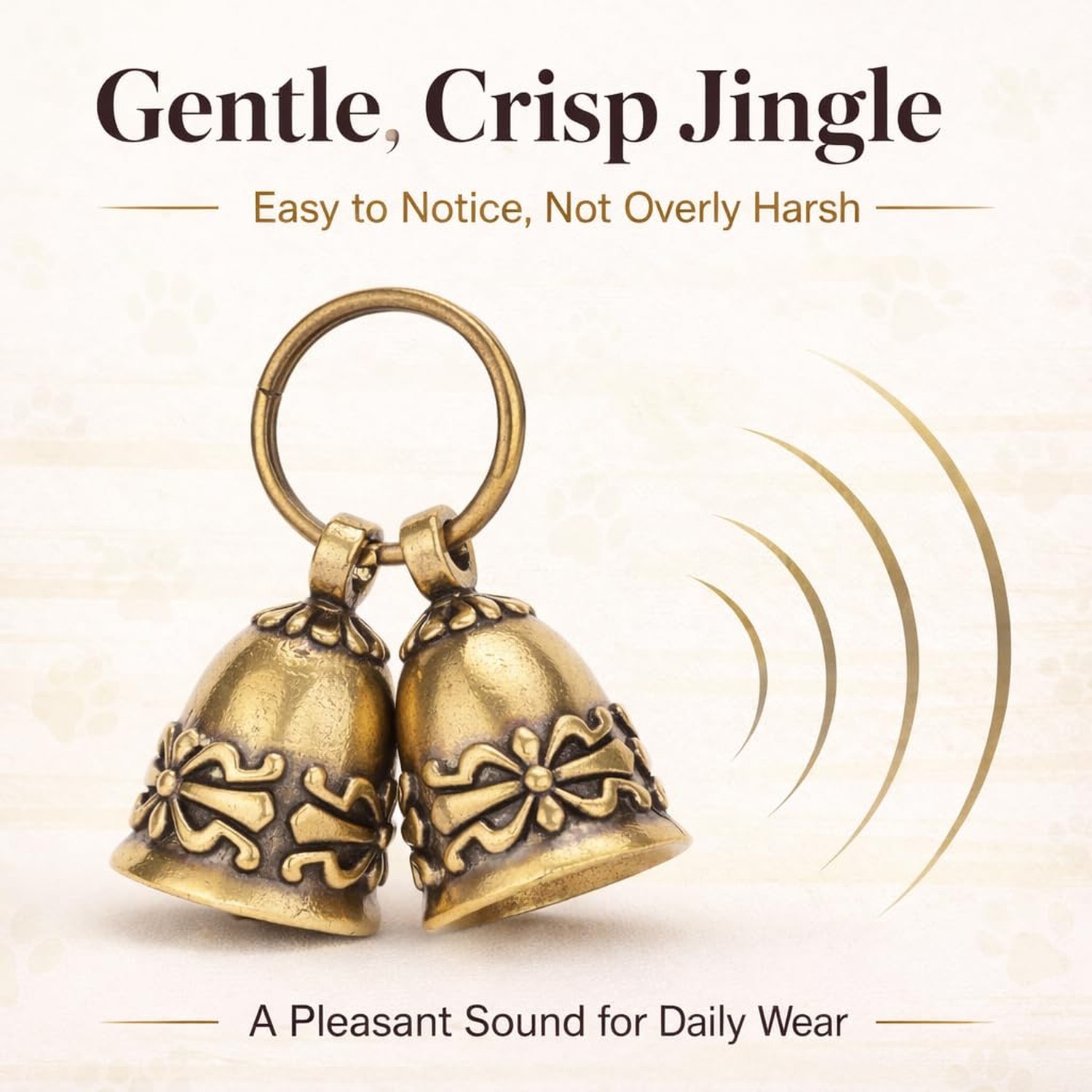 kcrygogo Copper Collar Bell for Small Pet, 0.7 inch Bell for Cats and Dogs,No…