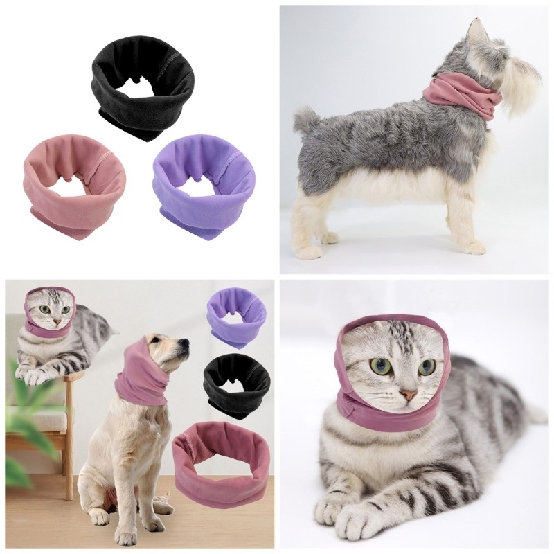Puppy Ear Wraps Scarf for Small Medium Large Dog EarMuffs Neck Warmer
