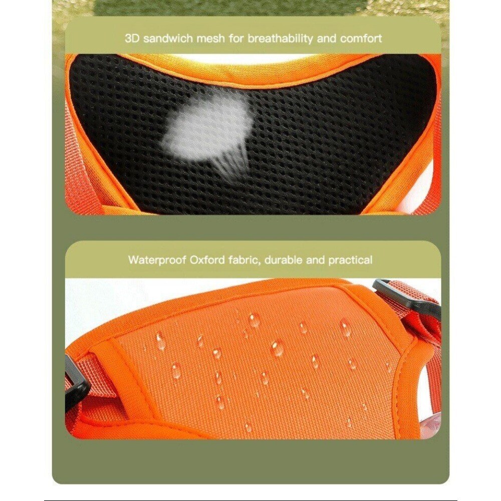 Dog Vest Traction Rope with Chest Back Integration – Elastic and Expansion-proof