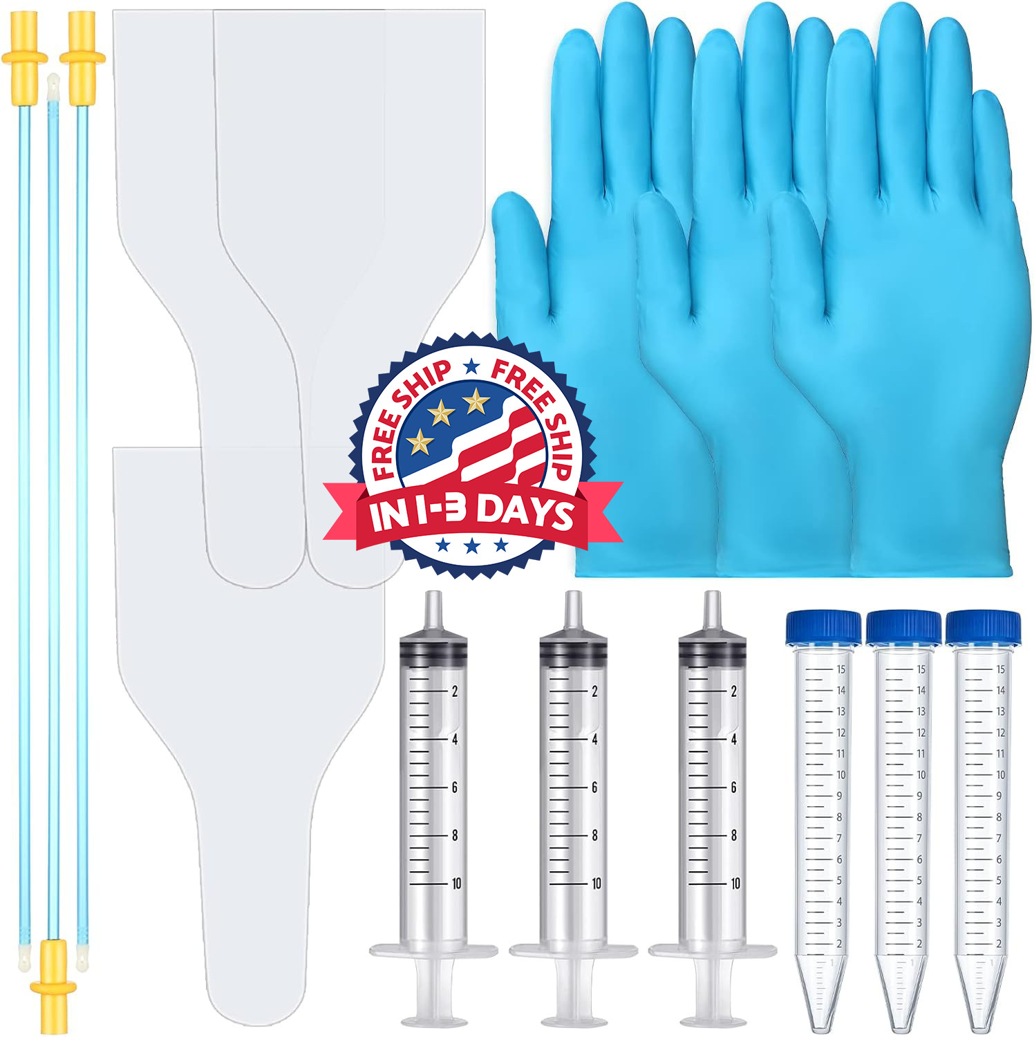Kit De Inseminacion Artificial Canina Conos Inseminacion Desechables Para Perros