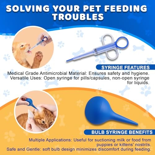 ZONEXCHIC 52pcs Puppy Whelping Supplies Kit for Newborn Puppies & Kittens