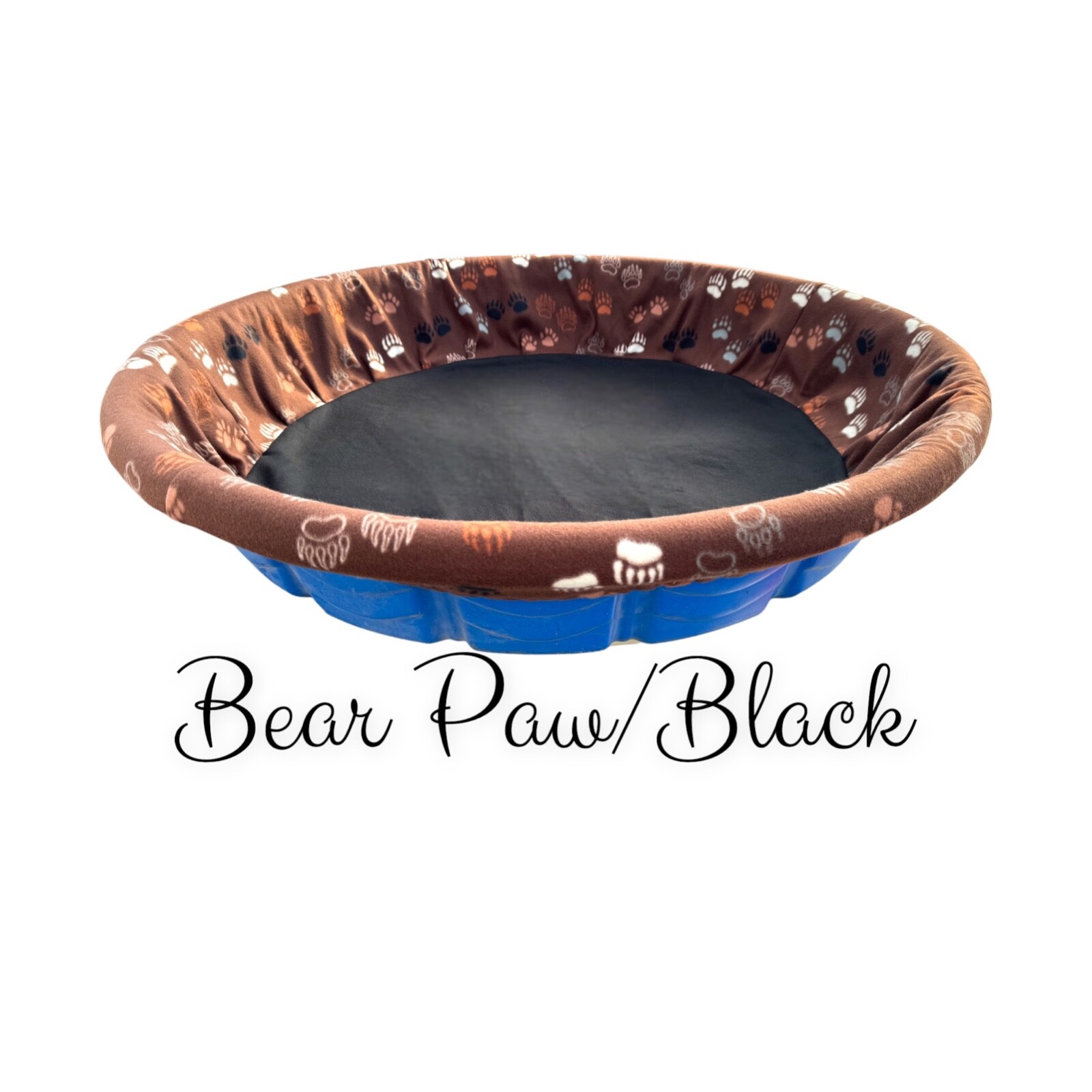 Large Fleece Whelping Kiddie Pool Liner for Dogs 50+ Pounds
