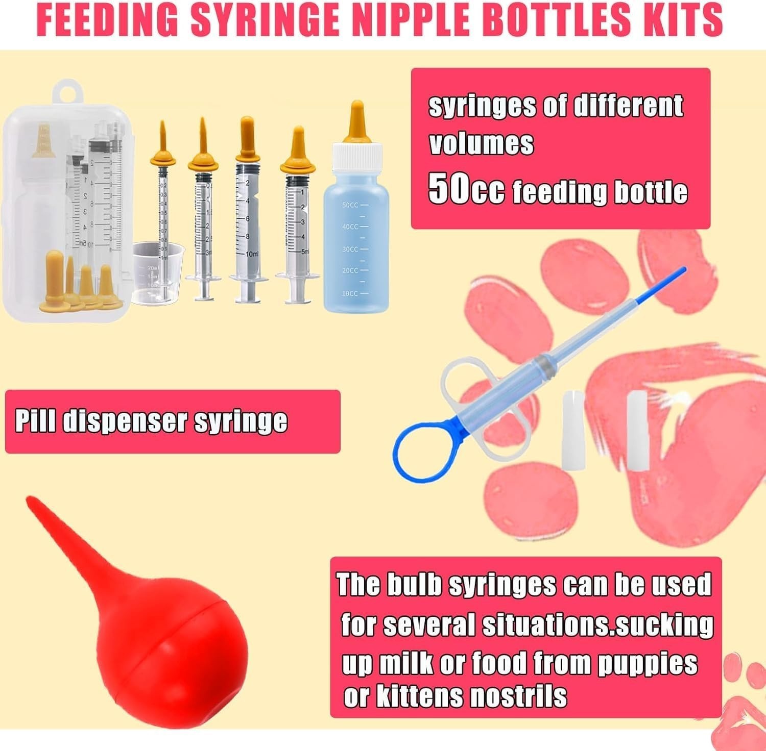 Newborn Puppy Kitten Whelping Kit