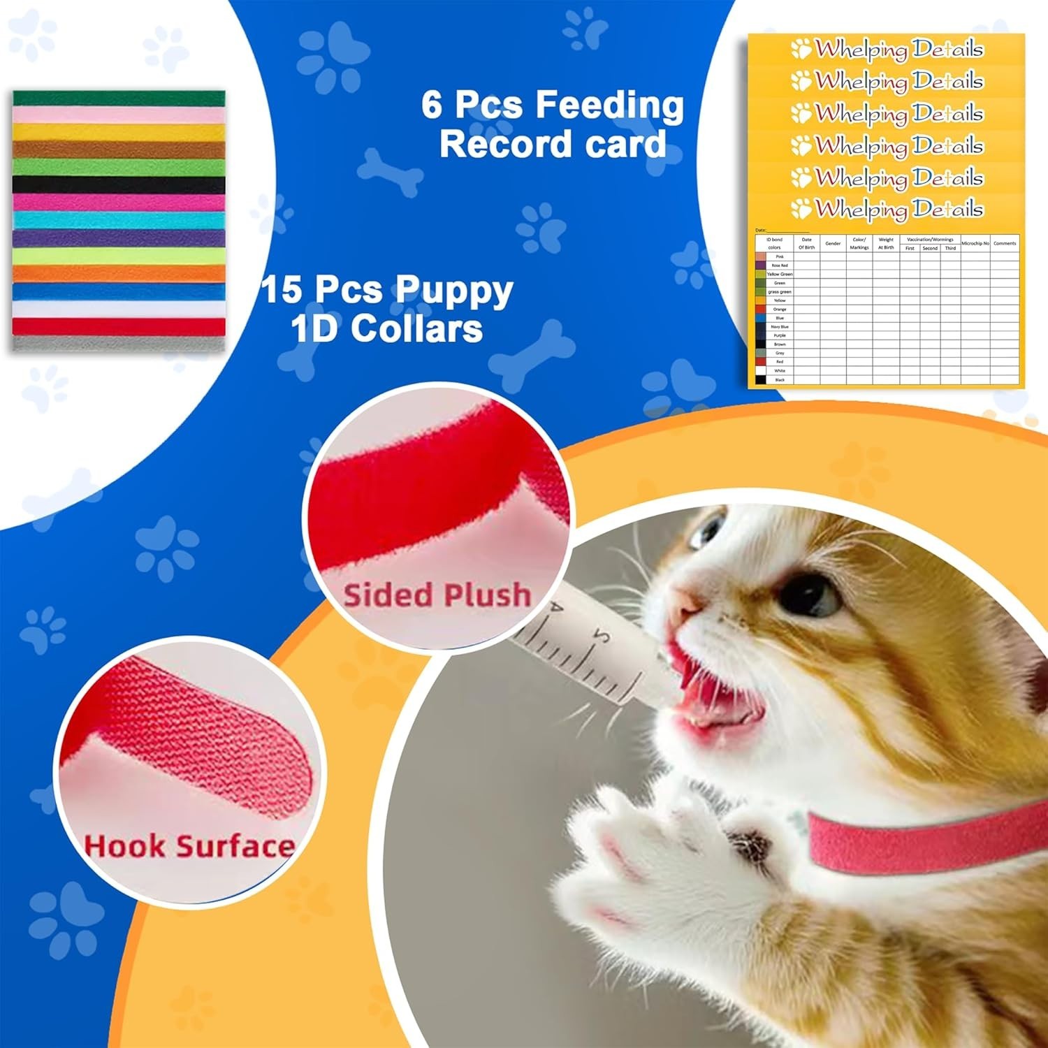 52pcs Puppy Whelping Supplies, Whelping kit, Puppies Birth, Kitten Dog Supplies,