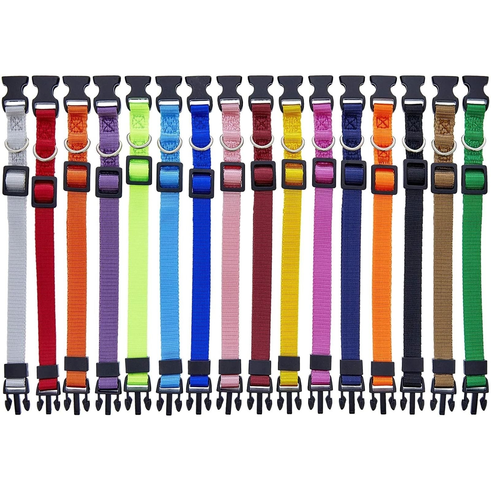 Okuna Outpost Puppy Collars – Quick-Release Buckle – Color-Coded Adjustable P…