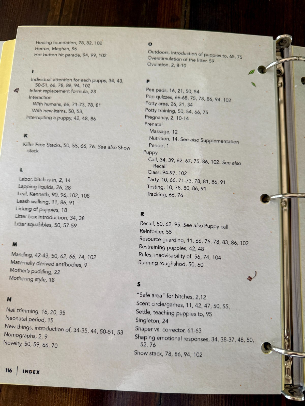 Puppy Culture Workbook and Video Guide